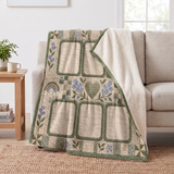 Forget-Me-Not Dog Memorial Sherpa Blanket