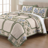 Forget-Me-Not Dog Memorial Quilt Set