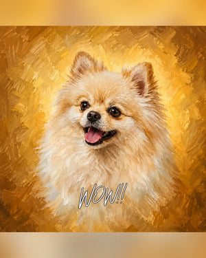 Gallery Portrait Blanket — PawMoM